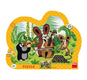 Dino-Puzzle-Maulwurf-Musiker