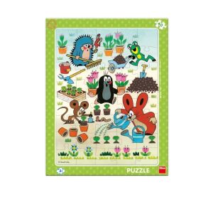 Dino Board Puzzle Mole Gardener 40 Teile