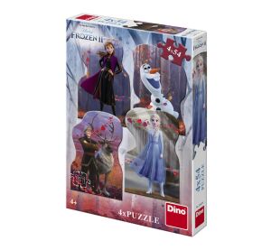 Dino Puzzle FROZEN II 4x54 Teile