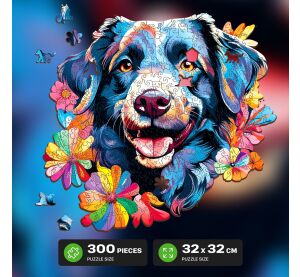 EscapeWelt Holzpuzzle Hund 500 Teile