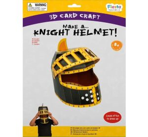 Fiesta Crafts Kreativset 3D Maske Ritterhelm