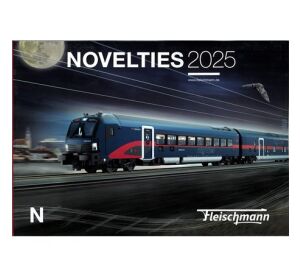Fleischmann Katalog novinek 2025 v anglickém jazyce