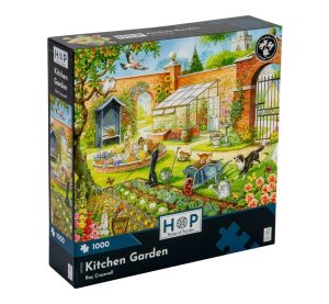 HOP Puzzle Gartenarbeit 1000 Teile