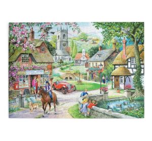 HOP Puzzle Enten füttern 1000 Teile