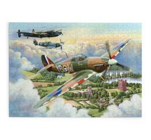 HOP Puzzle Letzter Anflug 500 große Teile