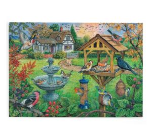 HOP Puzzle Vogelfutterhaus 500 große Teile
