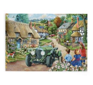 HOP Puzzle Oldtimerfahrt 500 große Teile