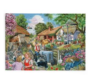 HOP Puzzle Auf dem Bauernhof 500 große Teile