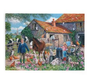 HOP Puzzle MacDonalds Bauernhof 500 große Teile