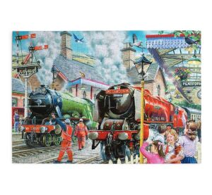 HOP Puzzle Streckenkontrolle 1000 Teile