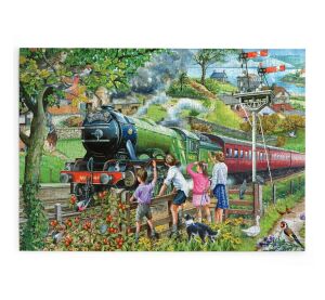 HOP Puzzle Volldampf voraus 500 große Teile