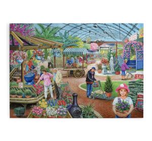 HOP Puzzle Blumenmarkt 500 Teile