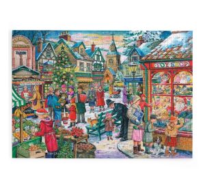 HOP Puzzle Weihnachtseinkäufe 500 große Teile