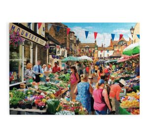 HOP Puzzle Straßenmarkt 500 Teile