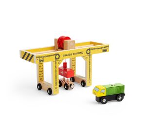 Bigjigs Rail Holzportalkran