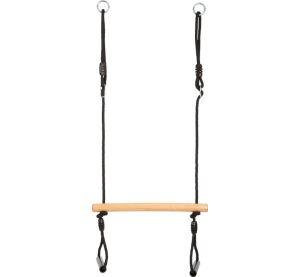 small foot Trapezschaukel mit Turnringen Black Line