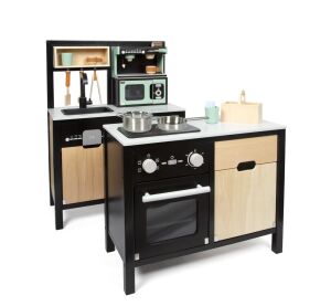 small foot Kinderküche mit Kücheninsel Industrial