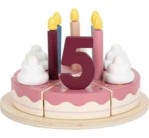 small foot Geburtstagskuchen zum Aufschneiden. Lecker