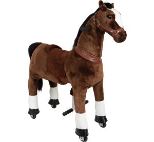 small foot Reitpferd auf Rädern