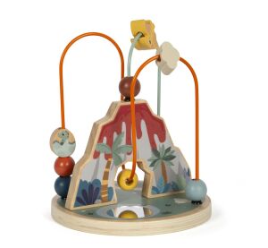 small foot Motorikschleife mit Spiegel Dino