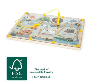 small foot Magnet-Labyrinth Safari