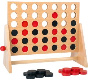 small foot Vier in einer Reihe