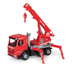 Lena Autokran 
Actros
 Rot