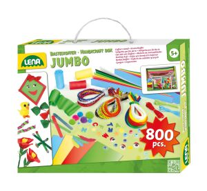 Lena Kreativkoffer Jumbo grün 800Stück