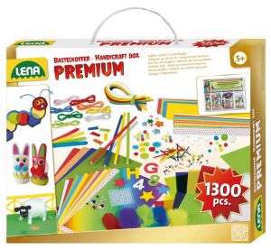 Lena Kreativkoffer für kleine Heimwerker PRÉMIUM 1300 Stück
