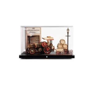 RoboTime Display mit Dampfmaschine