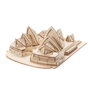 Little Story 3D-Holzpuzzle Opernhaus von Sydney