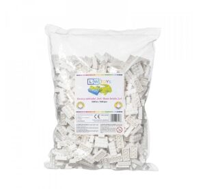 L-W Toys Baukästen für Kinder Grundbausteine 2x4 500 Stück