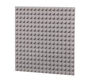 L-W Toys Grundplatte 16x16 hellgrau