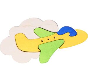 Fauna Massivholzpuzzle kleiner Hobel