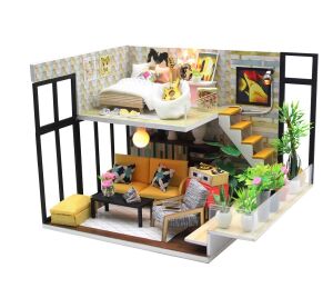 2Kids Toys Miniaturhaus Cynthia's Ferienzimmer