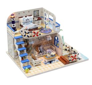 2Kids Toys Miniaturhaus an der Blauen Küste