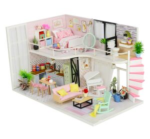 2Kids Toys Miniaturhaus House of Anna's Pink Melody