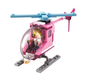 Sluban Girls Dream Holidays M38-B0600D Strand-Helikopter