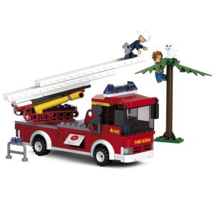 Sluban Firefighters M38-B0625 Feuerwehrauto mit Leiter