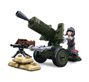 Sluban WWII M38-B0678A 4into1 Panzerabwehrkanone