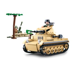 Sluban WWII M38-B0691 Deutscher Panzer II