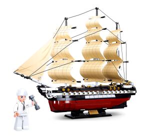 Sluban Modellbausteine M38-B0836 Fregatte USS Constitution Segelkriegsschiff