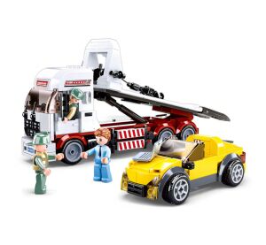 Sluban Town M38-B0879 Abschleppwagen mit Kippmulde