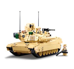 Sluban Model Bricks M38-B0892 Kampfpanzer M1A2 Abrams