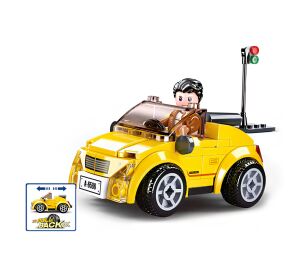 Sluban Town M38-B0900 Gelbes Cabrio
