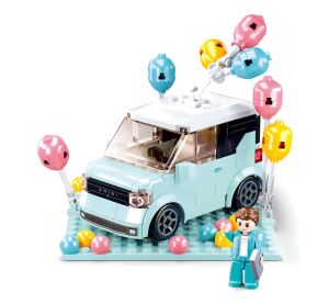 Sluban Girls Dream Mini Handarbeit M38-B1087 Qmini Grünes Auto