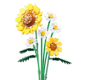 Sluban Flowers M38-B1121A Sonnenblumen mit Gänseblümchen