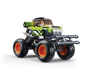 Sluban Power Bricks M38-B1158 Bigfoot Green BKI Aufziehauto