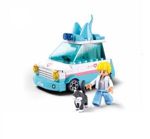 Sluban Metropolis M38-B1212A Veterinärwagen für Haustiere