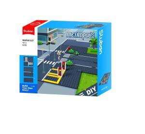 Sluban Metropolis M38-B1327 Bauplatten – Straßen